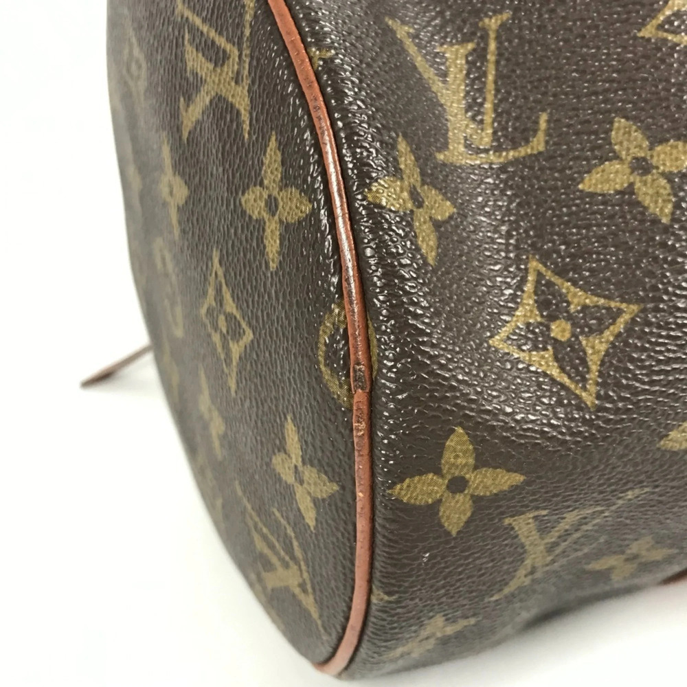 LOUIS VUITTON Brown Monogram Canvas Papillon 30 Shoulder Bag - Picture 7 of 16